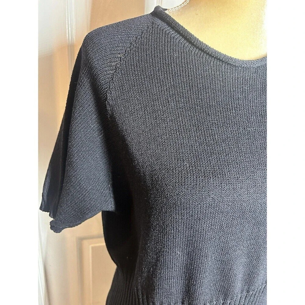 St John Sport Women’s Size Large Dress Santana Knit Wool Blend - Picture 2 of 12